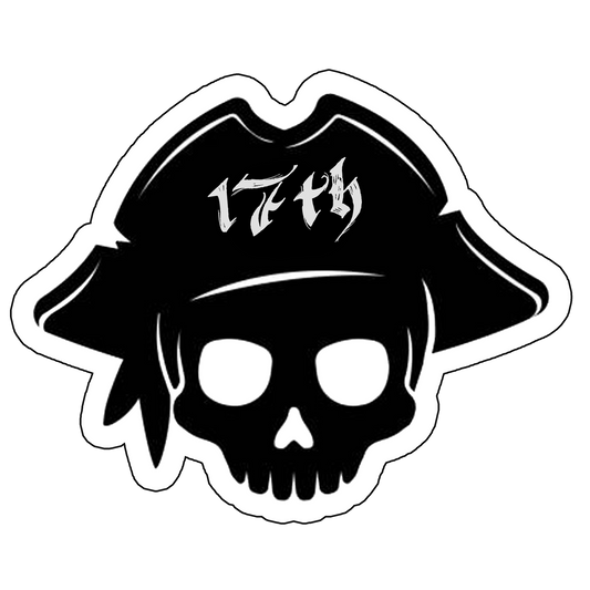 17th Pirate Skull